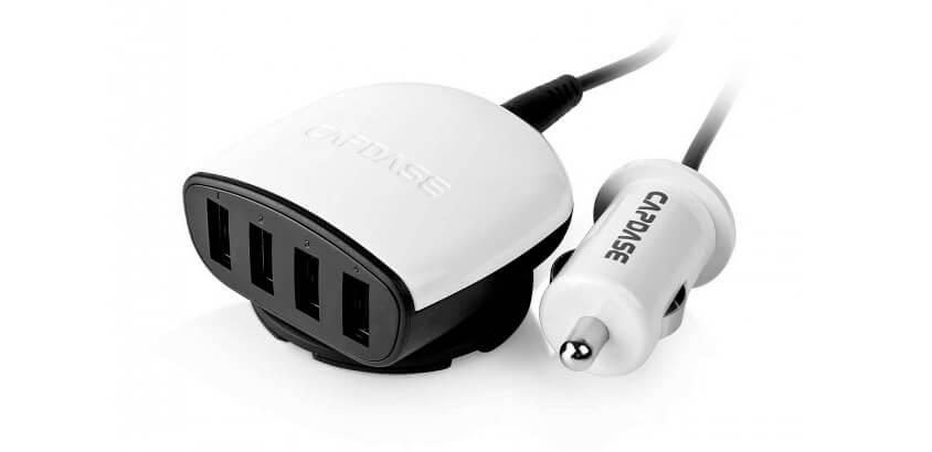 Capdase Quartet USB Car Charger Boosta Z4 (6.2 A)
